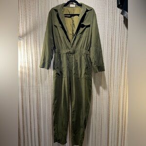 4our Dreamers Green Jumpsuit